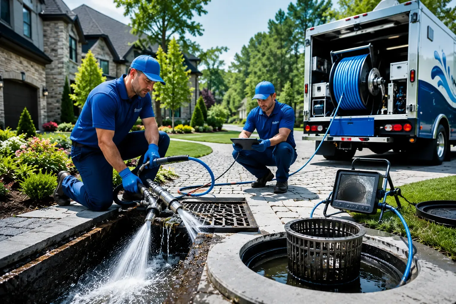 Local outdoor drain cleaning professionals in Milton, KY